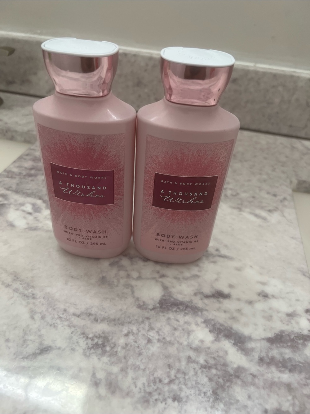 Bath & Body Works A Thousand Wishes Pink Body Wash Duo.Set of 2